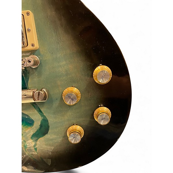 Used Gibson Les Paul Standard Custom Resin - Green Solid Body Electric Guitar