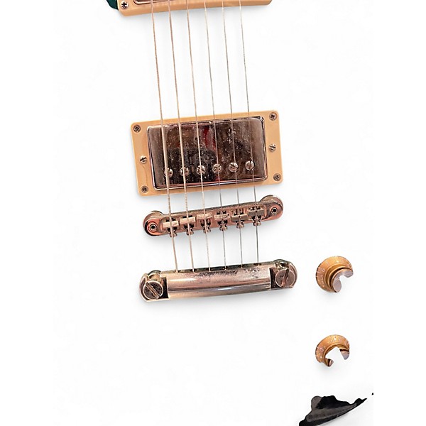 Used Gibson Les Paul Standard Custom Resin - Green Solid Body Electric Guitar