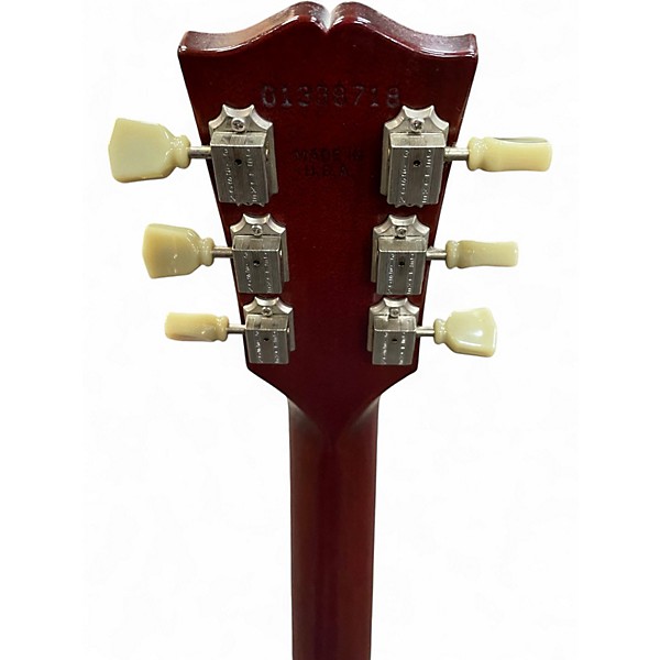 Used 2008 Gibson ES335 Trans Red Hollow Body Electric Guitar