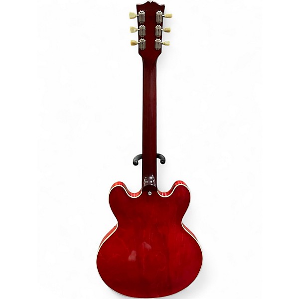 Used 2008 Gibson ES335 Trans Red Hollow Body Electric Guitar