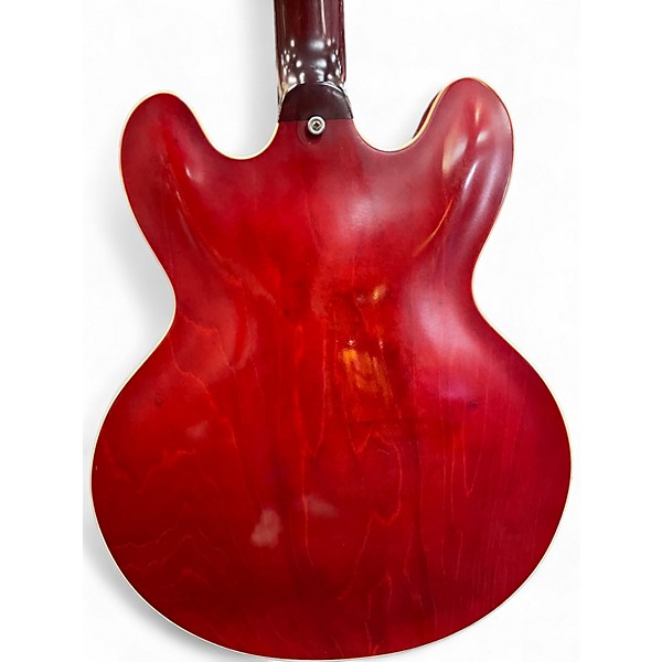 Used 2008 Gibson ES335 Trans Red Hollow Body Electric Guitar