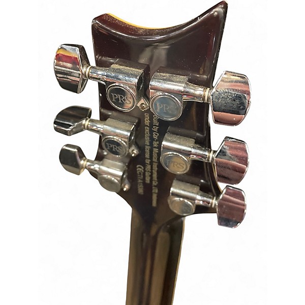 Used PRS SE Custom 24 Exotic Top Natural Ziricote Solid Body Electric Guitar