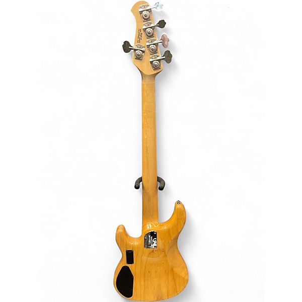 Used Ernie Ball Music Man Sterling 5 String Natural Electric Bass Guitar