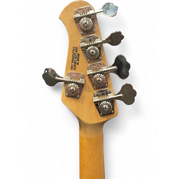 Used Ernie Ball Music Man Sterling 5 String Natural Electric Bass Guitar