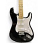 Used Squier SONIC STRATOCASTER Black Solid Body Electric Guitar