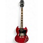 Used Epiphone SG Cherry Solid Body Electric Guitar thumbnail