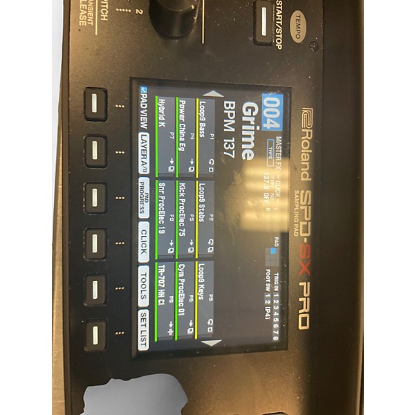 Used Roland SPD-SX PRO Electric Drum Module