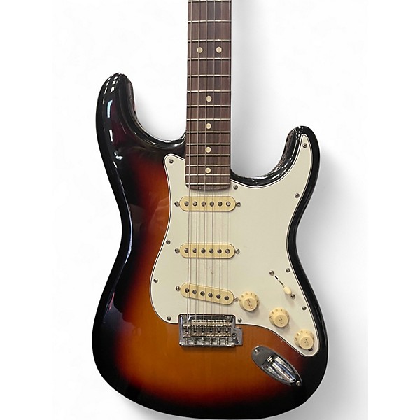 Used 2024 Fender Player II Stratocaster 3 Color Sunburst Solid Body Electric Guitar