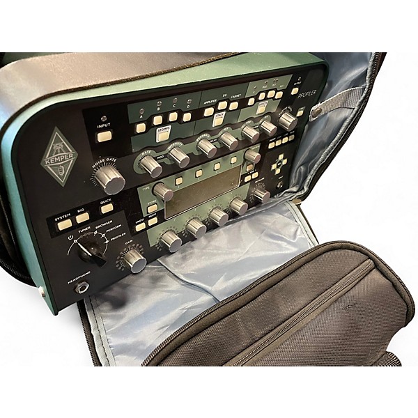 Used Kemper Profiler PowerHead 600W Class D Profiling with footswitch Solid State Guitar Amp Head