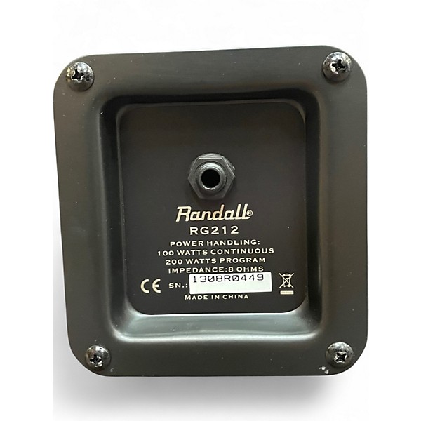 Used Randall RG212 Guitar Cabinet