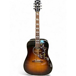 Used 2019 Gibson Hummingbird Tobacco Burst Acoustic Electric Guitar