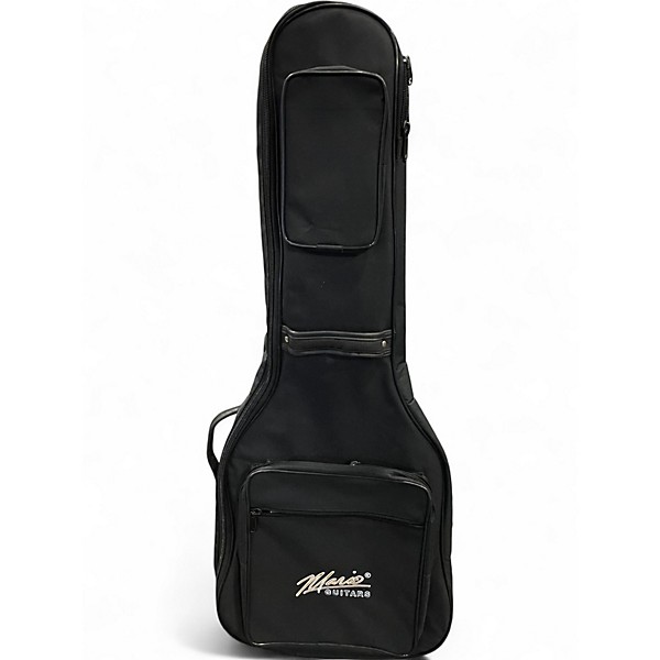 Used Mario Guitars Model S Black Medium Relic Solid Body Electric Guitar