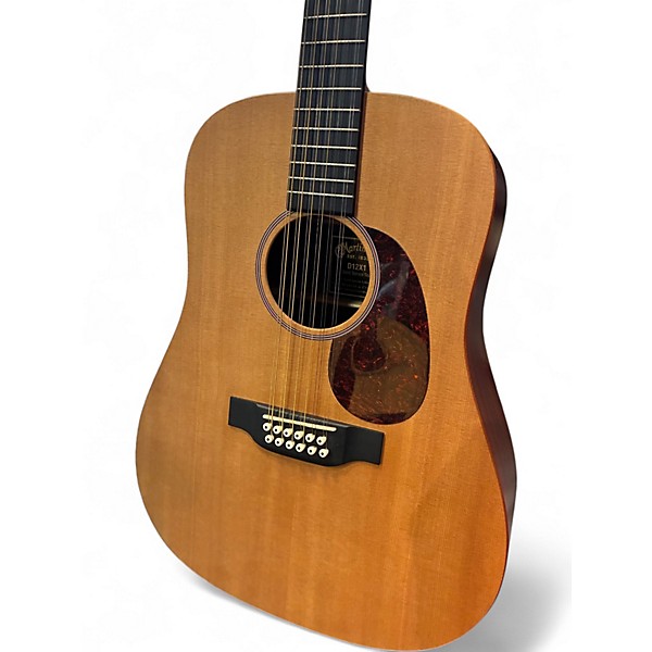 Used Martin D12X1 Natural 12 String Acoustic Guitar