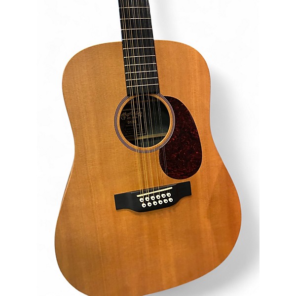 Used Martin D12X1 Natural 12 String Acoustic Guitar