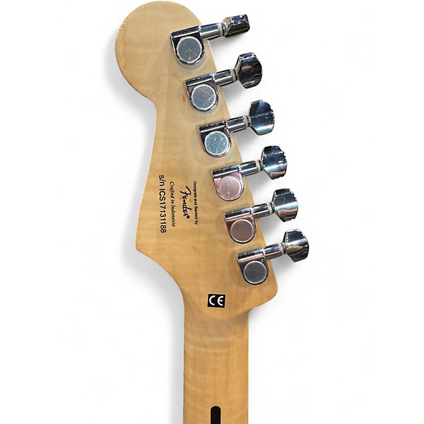 Used Squier Affinity Stratocaster Daphne Blue Solid Body Electric Guitar