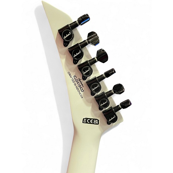 Used Jackson Phil Demmel Demmelition Fury Snow White Solid Body Electric Guitar