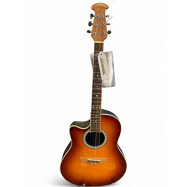 Used Ovation LCC047 CELEBRITY SUNBURST Acoustic Electric Guitar