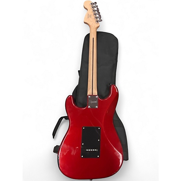 Used Squier Affinity Stratocaster Candy Apple Red Solid Body Electric Guitar