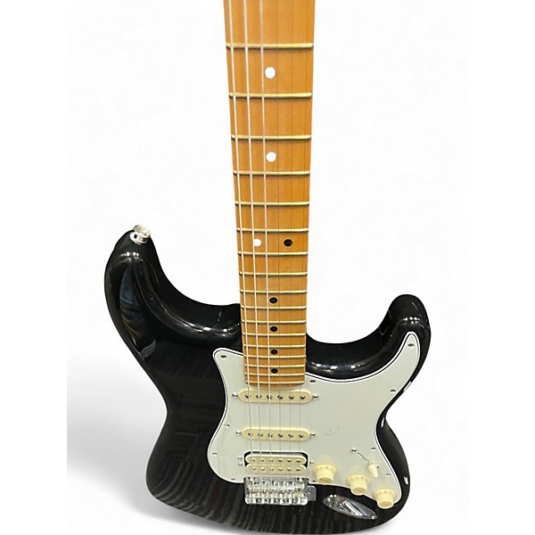 Used Fender Player Stratocaster Black Solid Body Electric Guitar