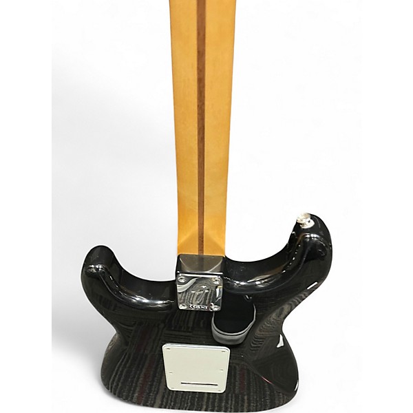 Used Fender Player Stratocaster Black Solid Body Electric Guitar