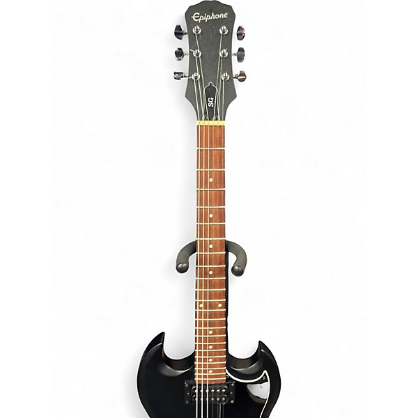 Used Epiphone SG Black Solid Body Electric Guitar