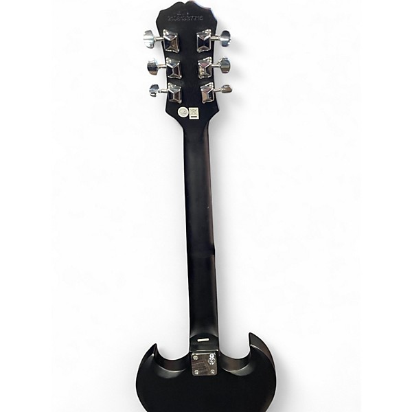 Used Epiphone SG Black Solid Body Electric Guitar