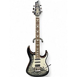 Used Schecter Guitar Research Banshee-6 Extreme Trans Charcoal Solid Body Electric Guitar
