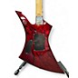 Used Jackson KE3 Crimson Swirl Solid Body Electric Guitar