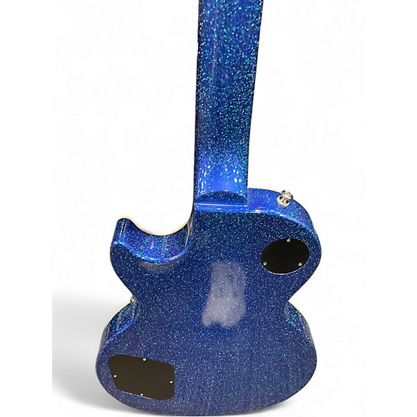 Used Epiphone Tommy Thayer Les Paul Standard Blue Sparkle Solid Body Electric Guitar