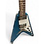 Used Epiphone Flying V Brunswick Blue Solid Body Electric Guitar