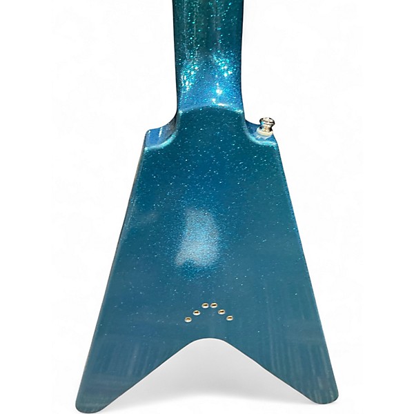 Used Epiphone Flying V Brunswick Blue Solid Body Electric Guitar