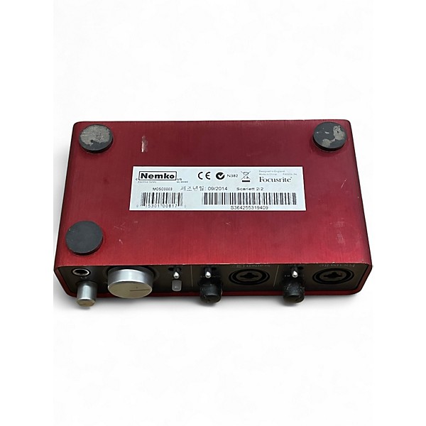 Used Focusrite Scarlett 2i2 Audio Interface