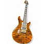 Used PRS Custom 24 10 Top Orange Tiger Solid Body Electric Guitar thumbnail