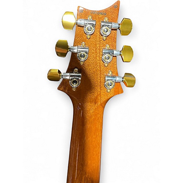 Used PRS Custom 24 10 Top Orange Tiger Solid Body Electric Guitar