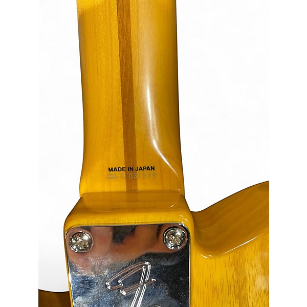 Used Fender Made in Japan '52 Telecaster Natural Solid Body Electric Guitar