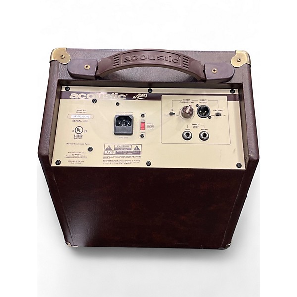 Used Acoustic A20 20W Acoustic Guitar Combo Amp