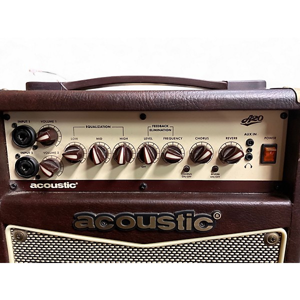 Used Acoustic A20 20W Acoustic Guitar Combo Amp