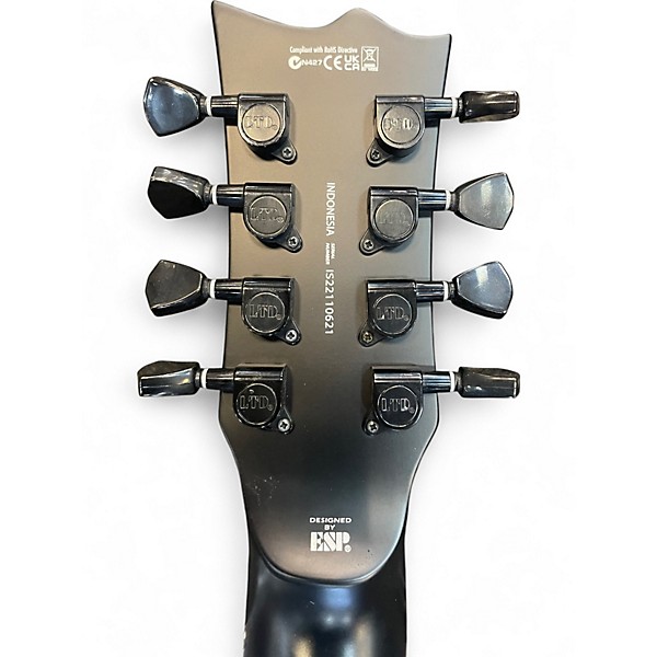 Used ESP LTD EC258 Black Solid Body Electric Guitar