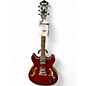 Used Ibanez AS73 Artcore Trans Red Hollow Body Electric Guitar thumbnail
