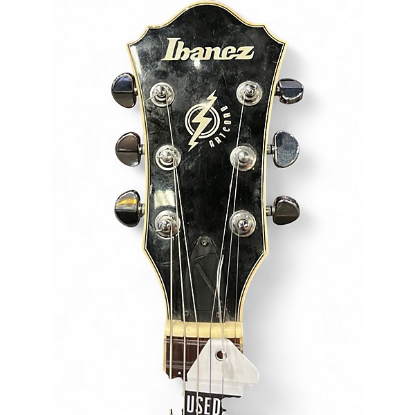 Used Ibanez AS73 Artcore Trans Red Hollow Body Electric Guitar