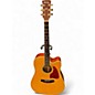 Used Ibanez AW100CE Natural Acoustic Electric Guitar thumbnail