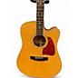 Used Ibanez AW100CE Natural Acoustic Electric Guitar