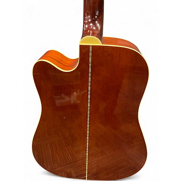 Used Ibanez AW100CE Natural Acoustic Electric Guitar