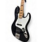 Used Fender Geddy Lee Signature Jazz Bass Black and White Electric Bass Guitar