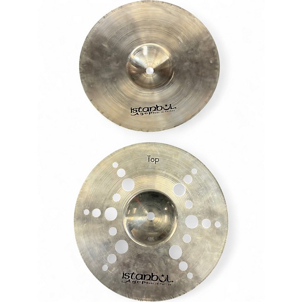 Used Istanbul Agop 10in Dry Dark Hats Cymbal