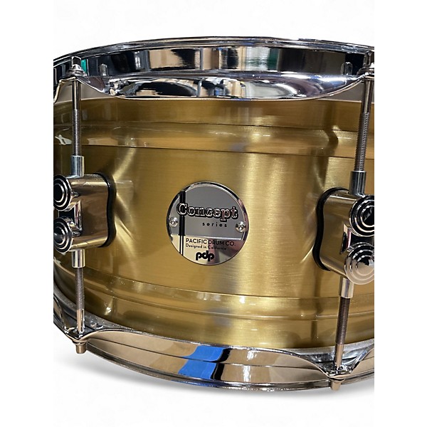 Used PDP by DW 14X6.5 Concept Series Snare Brass Drum