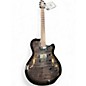Used Godin FLAT FIVE X Black Acoustic Electric Guitar thumbnail