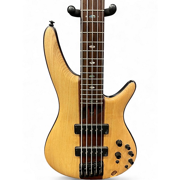 Used Ibanez SR1305 Natural Electric Bass Guitar
