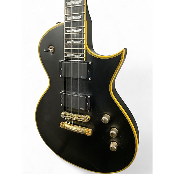 Used ESP EC-1000 Black Solid Body Electric Guitar
