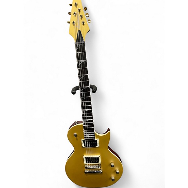 Used Jackson Pro Series Monarkh SCQ Gold Top Solid Body Electric Guitar